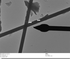 TEM image of RCF fibres
